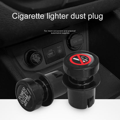 2 PCS / Set Car Cigarette Lighter Dust Cover Plug - In Car by buy2fix | Online Shopping UK | buy2fix