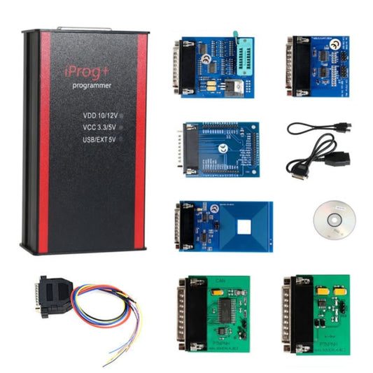 Iprog+ Pro V48 Car Key Programmer Odometer Correction Airbag Reset Tool - In Car by buy2fix | Online Shopping UK | buy2fix