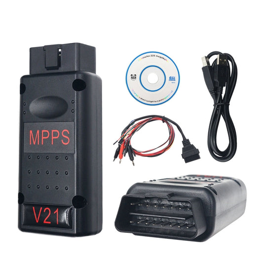 MPPS V21 Main + Tricore + Multiboot EDC Flash / Eeprom Checksum OBD2 Car Diagnostic Interface - In Car by buy2fix | Online Shopping UK | buy2fix