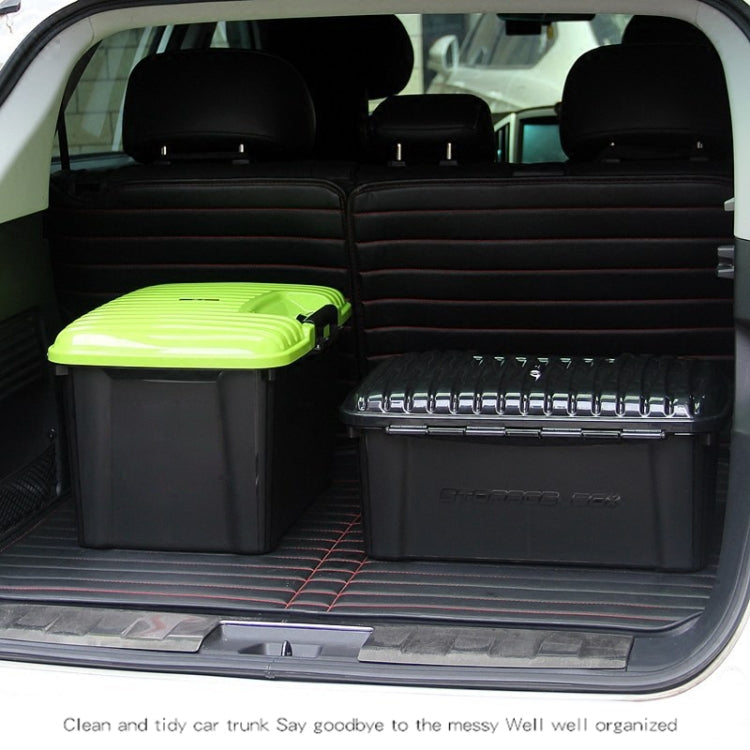 3R-2001 Car / Household Storage Box Sealed Box, Capacity: 50L (Green) - In Car by 3R | Online Shopping UK | buy2fix