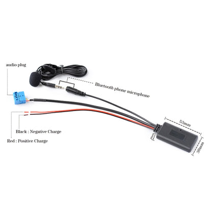 Car MFD2 RNS2 18PIN Bluetooth Music AUX Audio Cable + MIC for Audi / Volkswagen / Skoda - In Car by buy2fix | Online Shopping UK | buy2fix