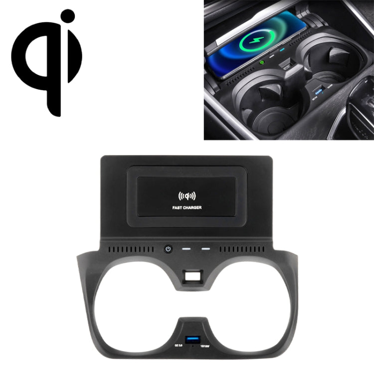 HFC-1013 Car Qi Standard Wireless Charger 10W Quick Charging for BMW 3 Series 2020-2022, Left Driving - In Car by buy2fix | Online Shopping UK | buy2fix