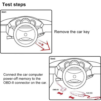 Car Computer ECU Memory Saver Rechargeable Battery Replacement Tool Kit Accessories - In Car by buy2fix | Online Shopping UK | buy2fix