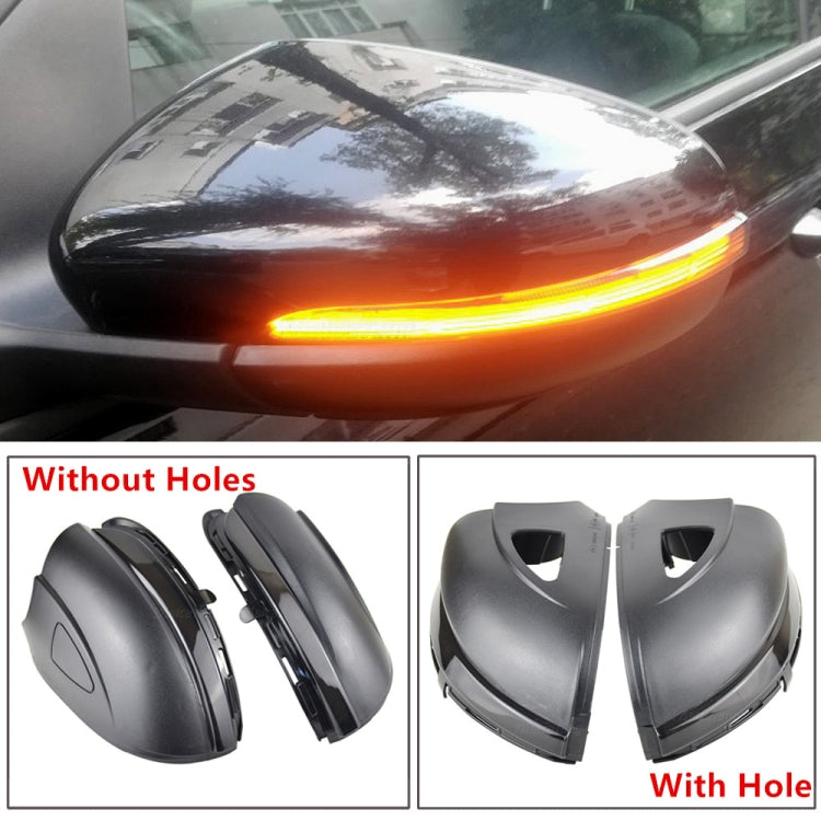 1 Pair For Volkswagen Golf 6 MK6 Car Dynamic LED Turn Signal Light Rearview Mirror Flasher Water Blinker, without Hole - In Car by buy2fix | Online Shopping UK | buy2fix