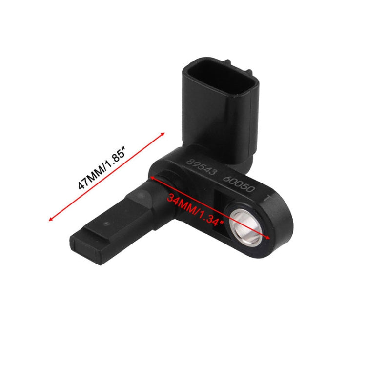 Car ABS Wheel Speed Sensor GX470-89543-04020 89542-04020 for Toyota - In Car by buy2fix | Online Shopping UK | buy2fix