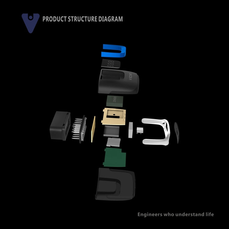 Viecar VP003 Car Mini OBD + USB / Type-C Interface Fault Detector V2.2 Bluetooth Diagnostic Tool - In Car by buy2fix | Online Shopping UK | buy2fix