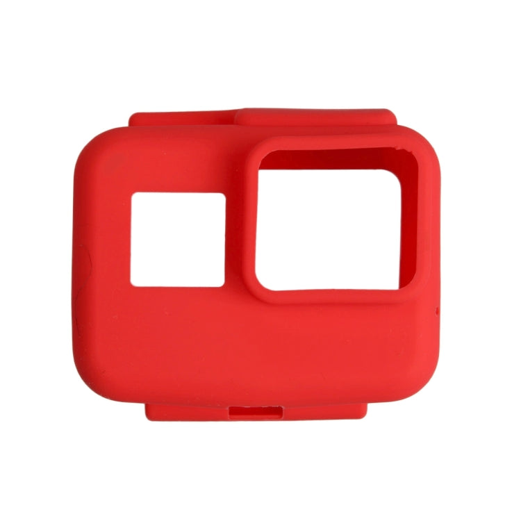 Original for GoPro HERO5 Silicone Border Frame Mount Housing Protective Case Cover Shell(Red) - DJI & GoPro Accessories by buy2fix | Online Shopping UK | buy2fix