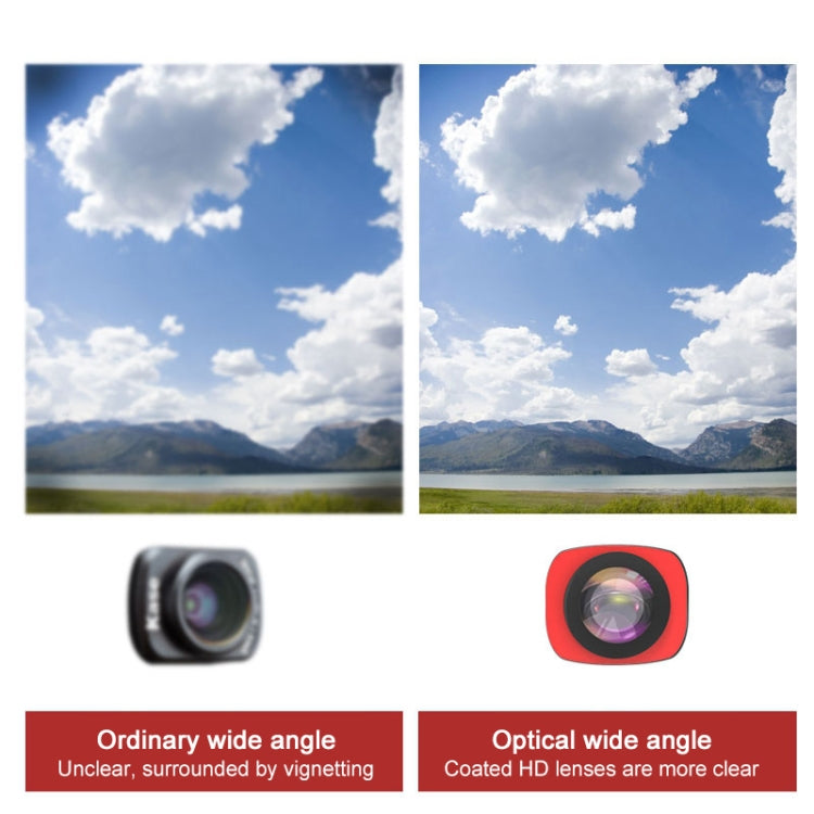 JSR 3 in 1 CR Super Wide Angle Lens 12.5X Macro Lens + CPL Lens Filter Set for DJI OSMO Pocket - Lens Accessories by JSR | Online Shopping UK | buy2fix