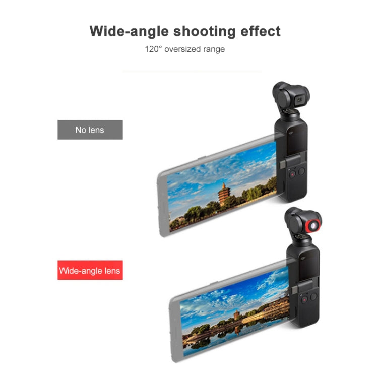 JSR 3 in 1 CR Super Wide Angle Lens 12.5X Macro Lens + CPL Lens Filter Set for DJI OSMO Pocket - DJI & GoPro Accessories by JSR | Online Shopping UK | buy2fix