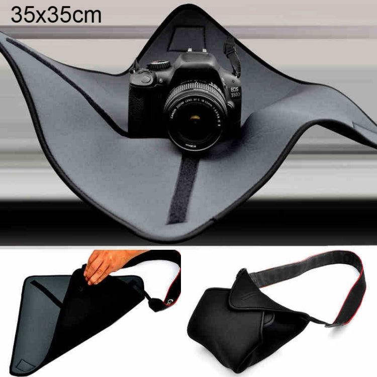 Shockproof Neoprene Bag Magic Wrap Blanket for Canon / Nikon / Sony Camera Lens, Size: 35 x 35cm - Camera Accessories by buy2fix | Online Shopping UK | buy2fix