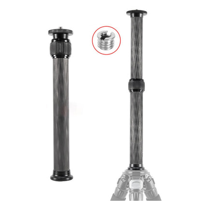 BEXIN P262C 235mm-396mm Tripod Extension Pole Carbon Fiber Center Column Tripod Extender (Black) - DJI & GoPro Accessories by BEXIN | Online Shopping UK | buy2fix