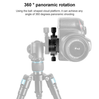 BEXIN QJ-08 Panoramic Rotary Quick Release Clamp Base Tripod Mount - Camera Accessories by buy2fix | Online Shopping UK | buy2fix