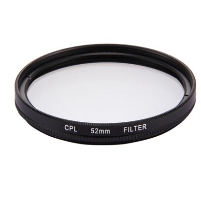 52mm 3 in 1 Round Circle CPL Lens Filter with Cap for GoPro HERO7 Black/6 /5 - DJI & GoPro Accessories by buy2fix | Online Shopping UK | buy2fix