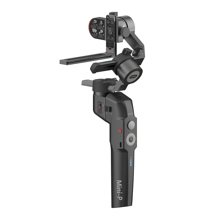 MOZA Mini-P 3 Axis Handheld Gimbal Stabilizer for Action Camera and Smart Phone(Black) - Camera Accessories by MOZA | Online Shopping UK | buy2fix