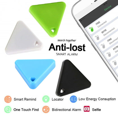 HCX003 Triangle Two-way Smart Bluetooth Anti-lost Keychain Finder (Green) - Security by buy2fix | Online Shopping UK | buy2fix