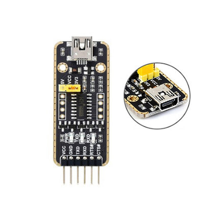 Waveshare Mini USB to UART High Band Rate Transmission Module Connectors - Other Accessories by WAVESHARE | Online Shopping UK | buy2fix