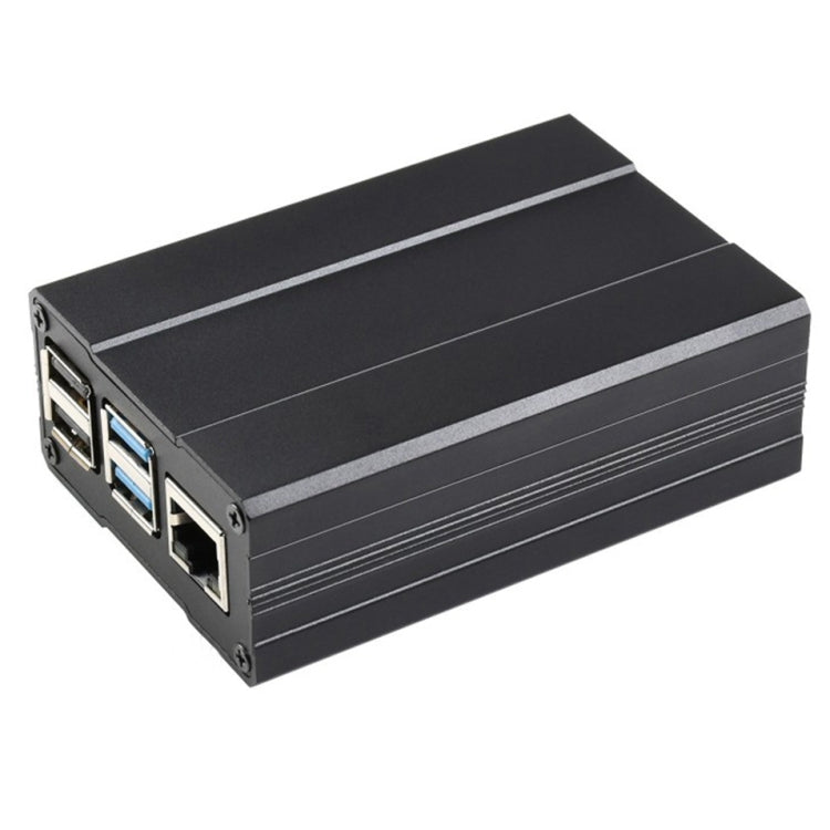 Waveshare Aluminum Chamfered Design Case for Raspberry Pi 4B - Other Accessories by WAVESHARE | Online Shopping UK | buy2fix