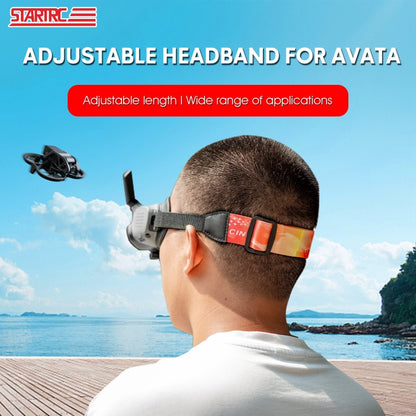 For DJI Avata Goggles 2 STARTRC Headband Elastic Straps(Blue) - Other Accessories by STARTRC | Online Shopping UK | buy2fix