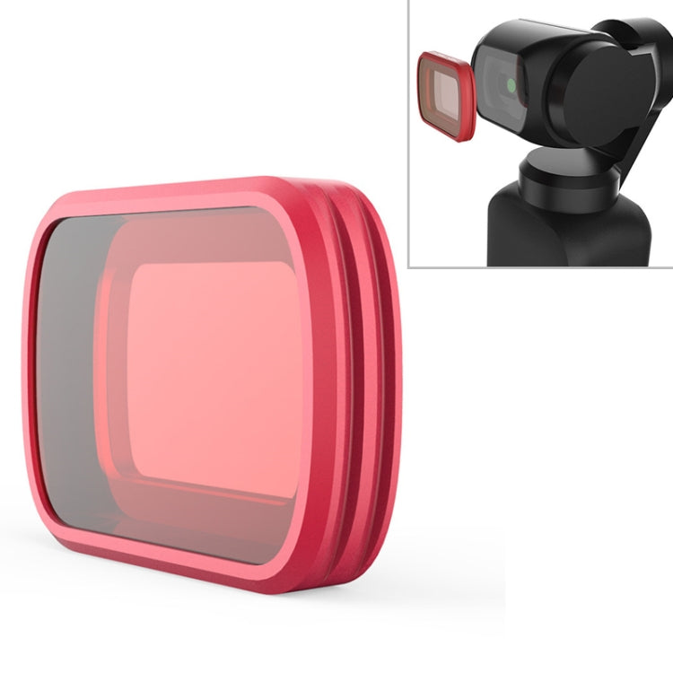 PGYTECH P-18C-016 Light Red Snorkeling Filter Profession Diving Color Lens Filter for DJI Osmo Pocket - DJI & GoPro Accessories by PGYTECH | Online Shopping UK | buy2fix