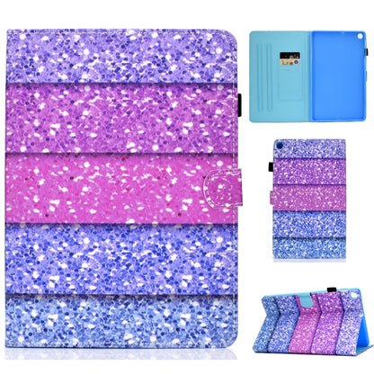 Colored Drawing Pattern Horizontal Flip PU Leather Case with Holder & Card Slots & Sleep / Wake-up Function for Galaxy Tab S5e 10.5 / T720 / T725(Color Quicksand) - Tab S5E 10.5 T720 / T725 by buy2fix | Online Shopping UK | buy2fix