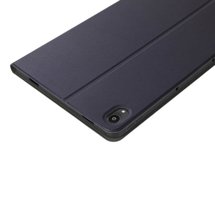 For Lenovo Tab P11 (TB-J606F) Voltage Craft Texture TPU Horizontal Flip Protective Case with Holder(Black) - For Lenovo by buy2fix | Online Shopping UK | buy2fix
