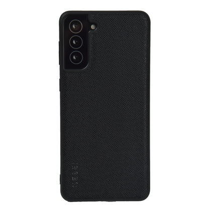 For Samsung Galaxy S21 5G GEBEI Full-coverage Shockproof Leather Protective Case(Black) - Galaxy S21 5G Cases by GEBEI | Online Shopping UK | buy2fix