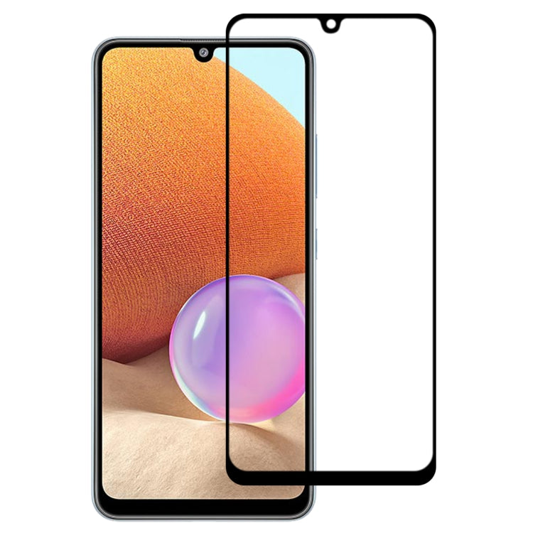 For Samsung Galaxy A32 4G Full Glue Full Screen Tempered Glass Film - Samsung Accessories by buy2fix | Online Shopping UK | buy2fix