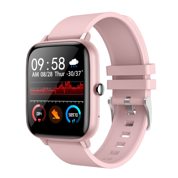 P6 1.54 inch TFT Color Screen IP68 Waterproof Smart Bracket, Support Bluetooth Call / Sleep Monitoring / Heart Rate Monitoring(Pink) - Smart Wear by buy2fix | Online Shopping UK | buy2fix