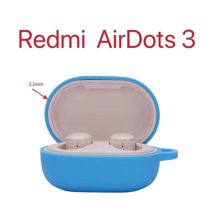 Silicone Earphone Protective Case for Xiaomi Redmi AirDots3(Black) - Xiaomi Earphone Case by buy2fix | Online Shopping UK | buy2fix