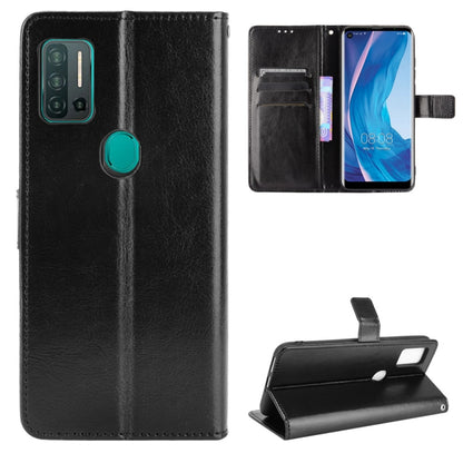 For Ulefone Note 11P Retro Crazy Horse Texture Horizontal Flip Leather Case with Holder & Card Slots & Photo Frame(Black) - More Brand by buy2fix | Online Shopping UK | buy2fix