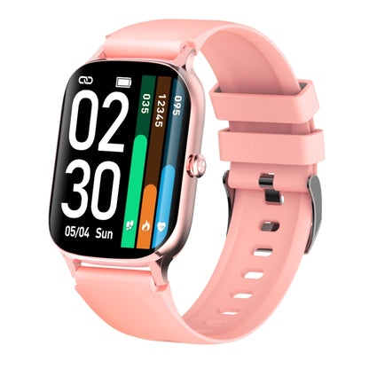 F37 1.69 inch TFT Screen IP67 Waterproof Smart Watch, Support Body Temperature Monitoring / Heart Rate Monitoring / Blood Pressure Monitoring(Pink) - Smart Wear by buy2fix | Online Shopping UK | buy2fix