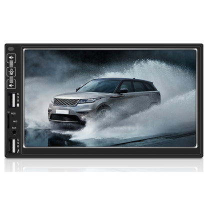 A2821 Car 7 inch Screen HD MP5 Player, Support Bluetooth / FM with Remote Control, Style:Standard + 8LEDs Light Camera - In Car by buy2fix | Online Shopping UK | buy2fix