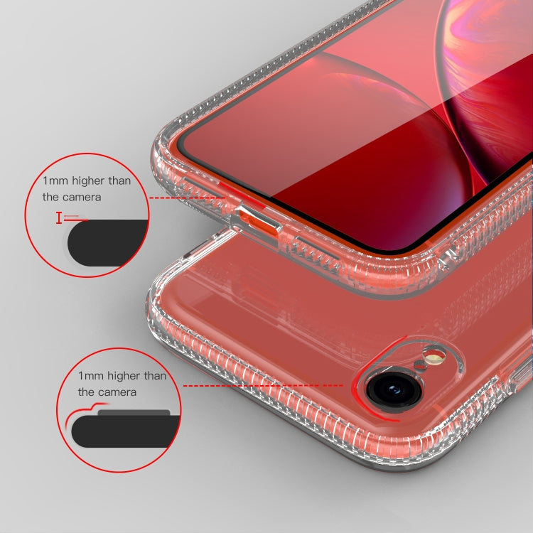 For iPhone XR Shockproof Transparent TPU Airbag Protective Case - More iPhone Cases by buy2fix | Online Shopping UK | buy2fix