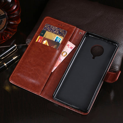 For Nokia G20 / G10 idewei Crazy Horse Texture Horizontal Flip Leather Case with Holder & Card Slots & Wallet(Black) - Nokia Cases by idewei | Online Shopping UK | buy2fix