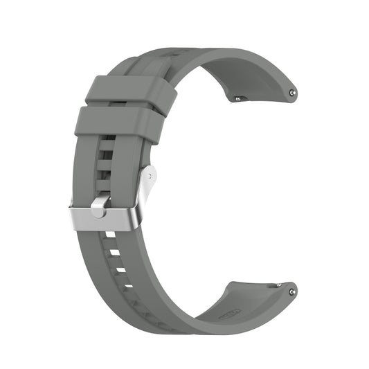 For Huawei Watch 3 / 3 Pro Silicone Watch Band(Grey) - Smart Wear by buy2fix | Online Shopping UK | buy2fix
