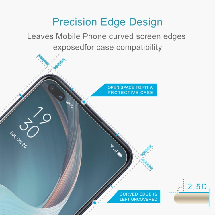 For OPPO Reno4 Z 5G 0.26mm 9H 2.5D Tempered Glass Film - OPPO Tempered Glass by DIYLooks | Online Shopping UK | buy2fix