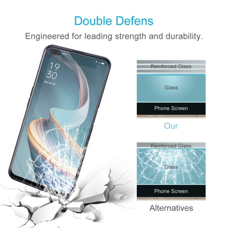 For OPPO Reno4 Z 5G 0.26mm 9H 2.5D Tempered Glass Film - OPPO Tempered Glass by DIYLooks | Online Shopping UK | buy2fix