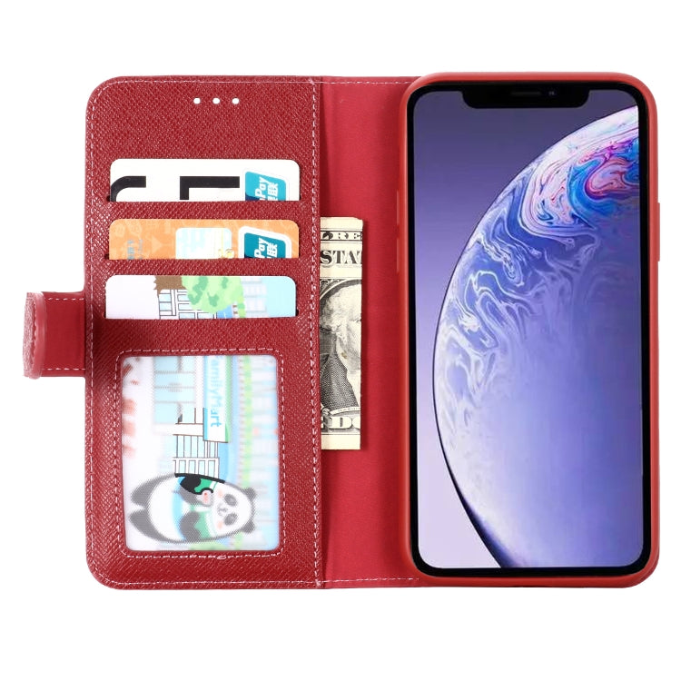 For iPhone 11 Pro GEBEI Top-grain Leather Horizontal Flip Protective Case with Holder & Card Slots & Wallet & Photo Frame(Red Wine) - iPhone 11 Pro Cases by GEBEI | Online Shopping UK | buy2fix