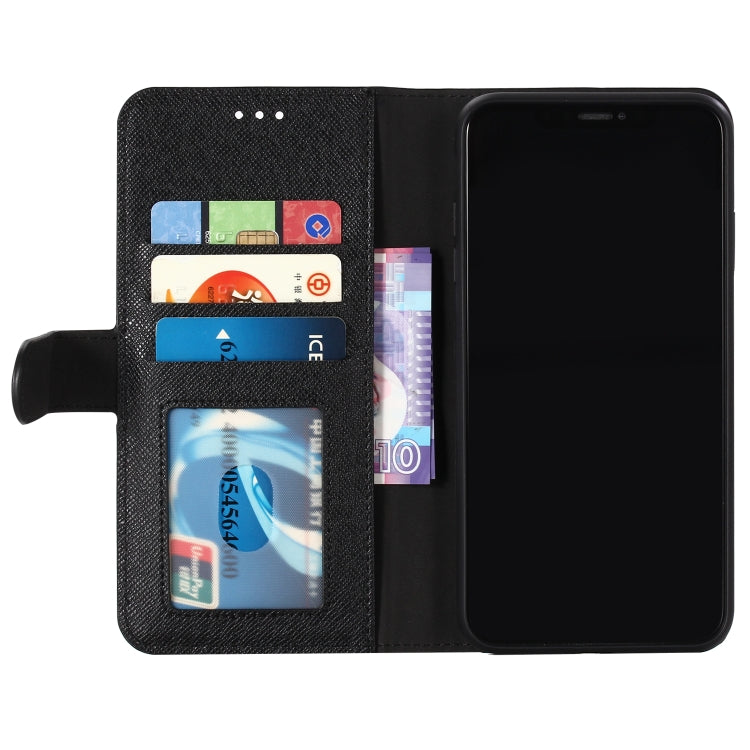 For iPhone XS / X GEBEI Top-grain Leather Horizontal Flip Protective Case with Holder & Card Slots & Wallet & Photo Frame(Black) - More iPhone Cases by GEBEI | Online Shopping UK | buy2fix