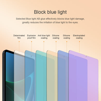 For Xiaomi Mi Pad 5 / 5 Pro NILLKIN V+ Series 0.33mm 4H Anti-blue Ray Tempered Glass Film - Mi Pad 5 / 5 Pro Tempered Glass by NILLKIN | Online Shopping UK | buy2fix