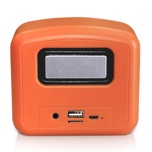 New Rixing NR-101 Mini TWS Bluetooth Speaker(Orange) - Mini Speaker by New Rixing | Online Shopping UK | buy2fix