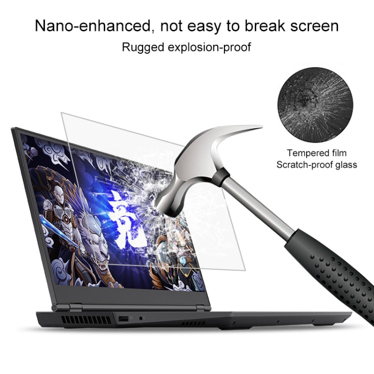 Laptop Screen HD Tempered Glass Protective Film For Lenovo R7000 2021 15.6 inch - Computer & Networking by buy2fix | Online Shopping UK | buy2fix