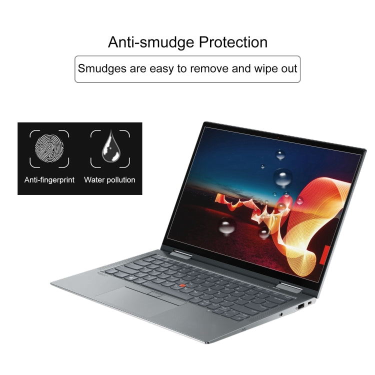 Laptop Screen HD Tempered Glass Protective Film For ThinkPad S2 Yoga 2021 13.3 inch - Computer & Networking by buy2fix | Online Shopping UK | buy2fix