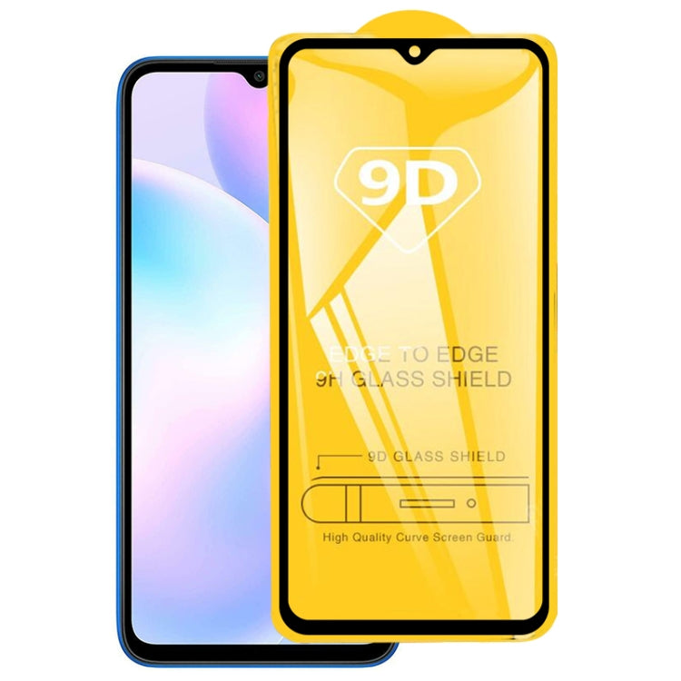 9D Full Glue Screen Tempered Glass Film For Xiaomi Redmi 10A / 9A / 9A Sport / 9C / 9C NFC / Poco C31 / 9 Activ - Xiaomi Accessories by buy2fix | Online Shopping UK | buy2fix