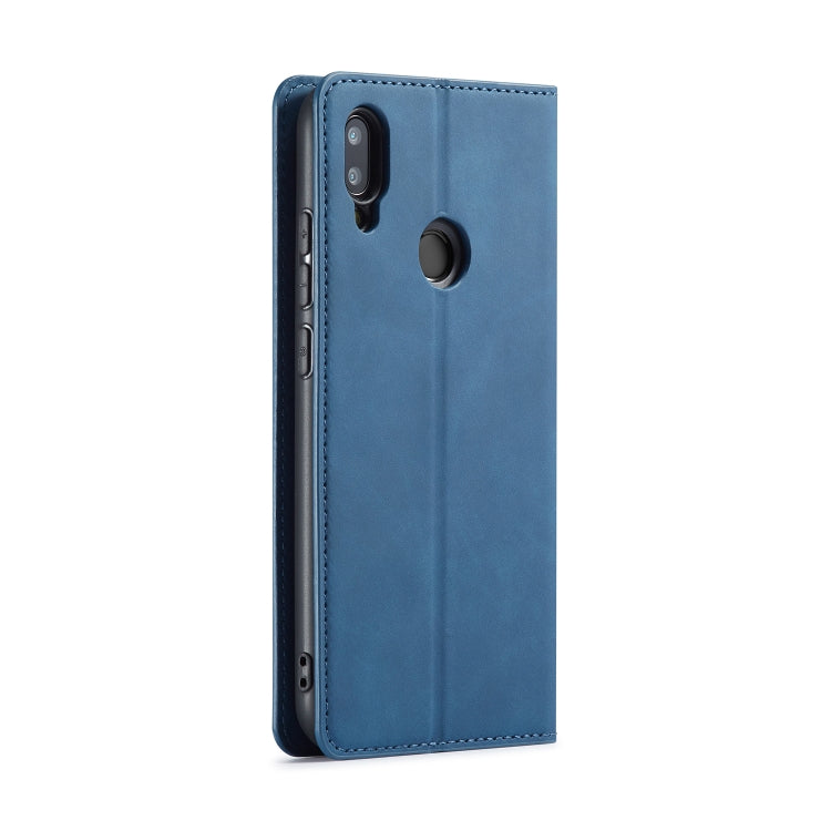 For Xiaomi Redmi Note 7 Pro Forwenw Dream Series Oil Edge Strong Magnetism Horizontal Flip Leather Case with Holder & Card Slots & Wallet & Photo Frame(Blue) - Xiaomi Cases by Forwenw | Online Shopping UK | buy2fix