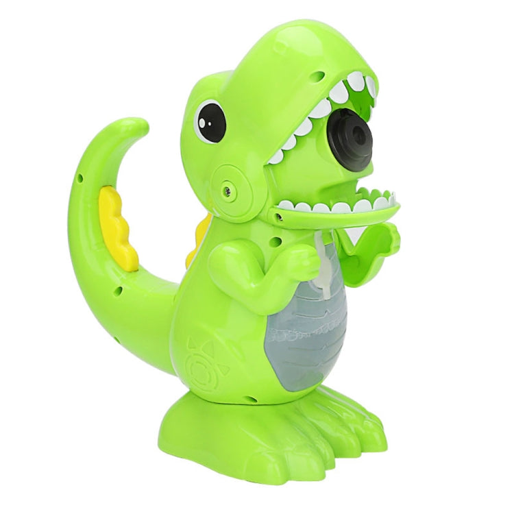 JJR/C V06 Dinosaur Sound Effect Electric Bubble Machine, Version:Non-charging(Green) - Toy Sports by JJR/C | Online Shopping UK | buy2fix