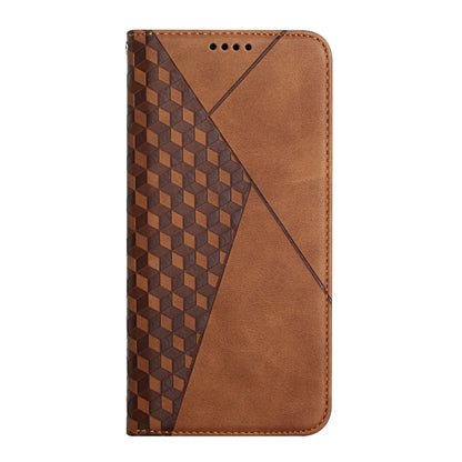 For Motorola Moto E20 / E30 / E40 Skin Feel Magnetic Leather Phone Case(Brown) - Motorola Cases by buy2fix | Online Shopping UK | buy2fix