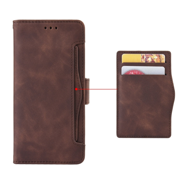 For Xiaomi Redmi Note 11 Pro Skin Feel Calf Pattern Leather Phone Case(Brown) - Xiaomi Accessories by buy2fix | Online Shopping UK | buy2fix