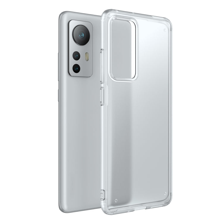 For Xiaomi 12 Pro Four-corner Shockproof TPU + PC Phone Case(Transparent) - 12 Pro Cases by buy2fix | Online Shopping UK | buy2fix
