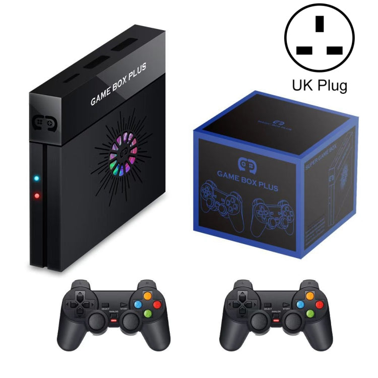 X6 Game Box 4K Video Games Console Magic Box with 2.4GHz Controller, Capacity:64GB(UK Plug) - Pocket Console by buy2fix | Online Shopping UK | buy2fix